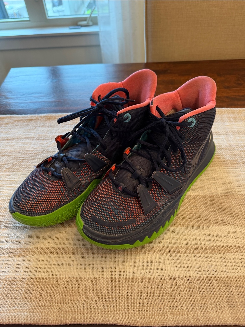 NIKE Kyrie 7 Athletic High-Top Sneakers